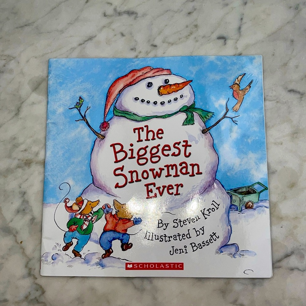 The biggest snowman ever book